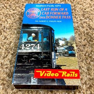 Video Rails southern Pacific vhs tape